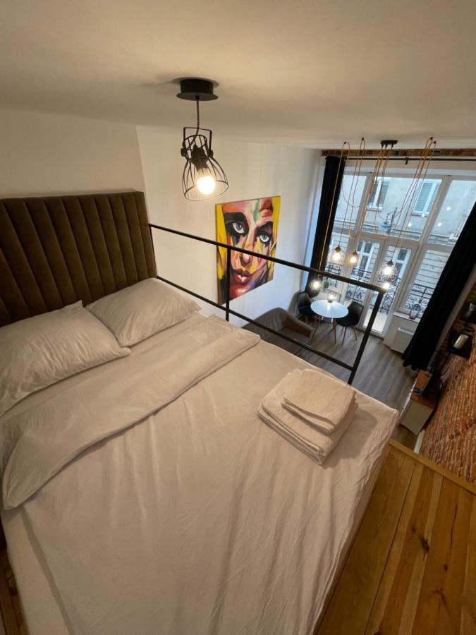 Apartamento Urokliwy Loft W Ncl Kamienica Vabank Nr 18 Łódź Exterior foto