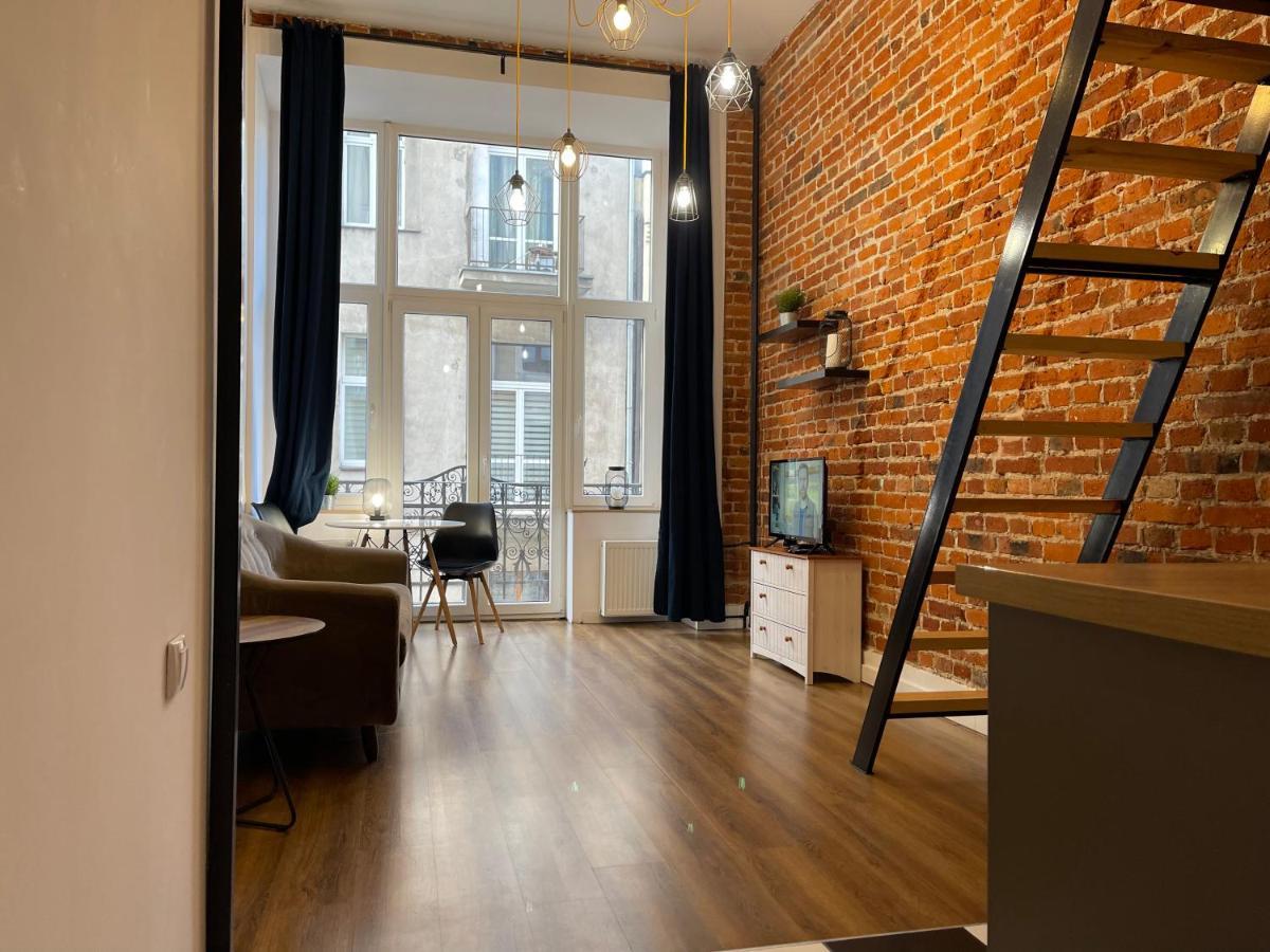 Apartamento Urokliwy Loft W Ncl Kamienica Vabank Nr 18 Łódź Exterior foto